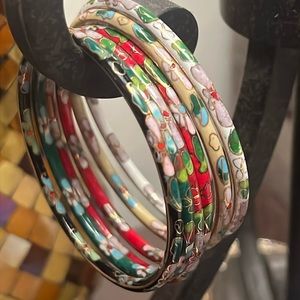 Cloisonné Hand Painted Bracelet Bundle